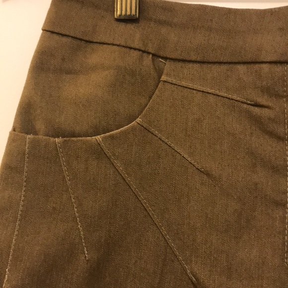 Necessary Objects Green Aline Skirt - Picture 2 of 7